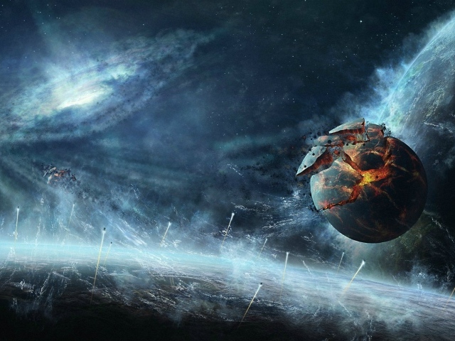 Атака с поверхности планеты