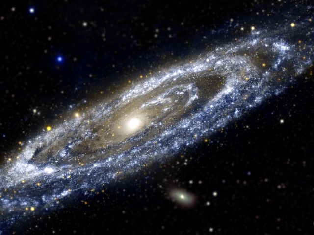 Ближайшая наша соседка галактика Андромеда