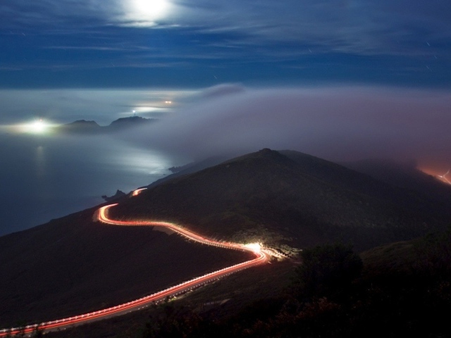 Автострада в горах