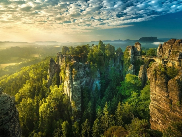 Саксонская Швейцария в Германии