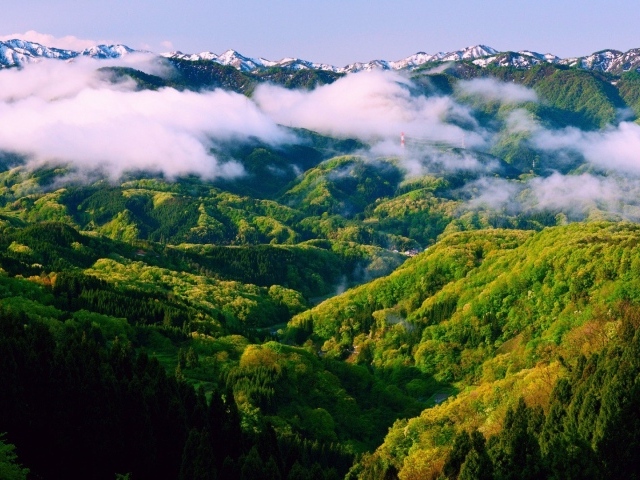 Префектура Исикава, остров Хонсю, Япония