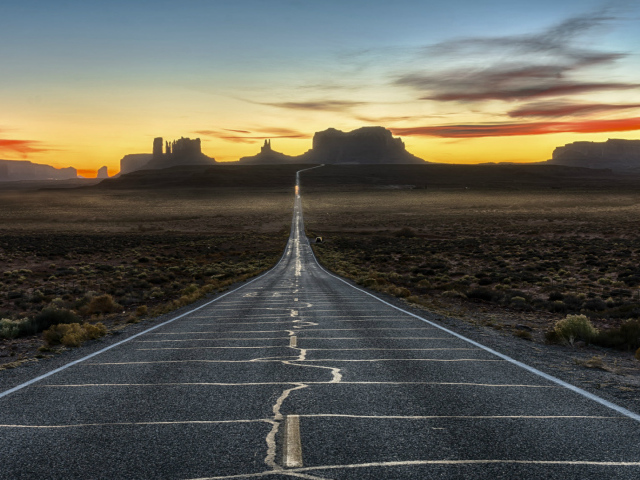 Дорога в Аризоне