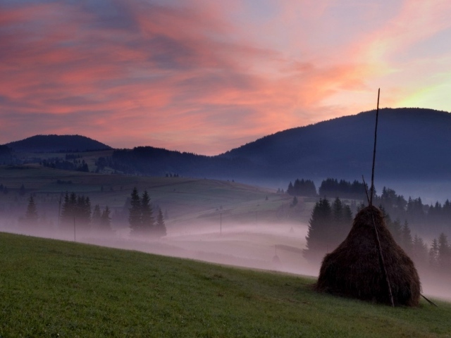 Горы Карпаты в Украине
