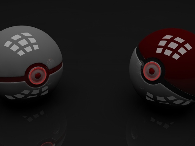 Шары для покемонов, 3-Д графика