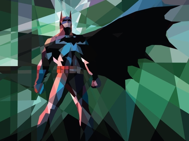 Бетман в 3Д графике