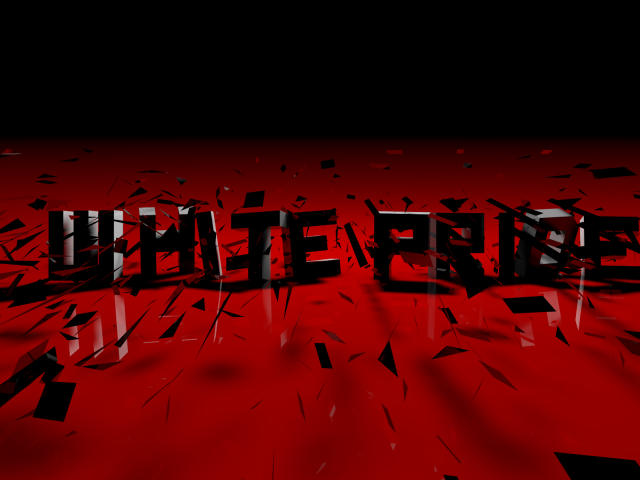 Черные буквы, 3Д модель