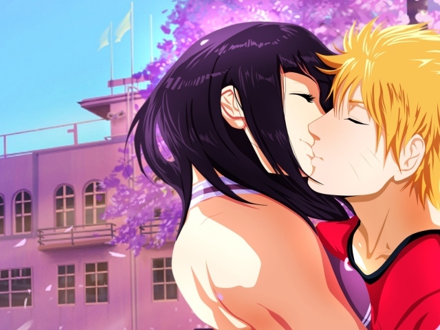 Влюбленная пара, аниме Наруто