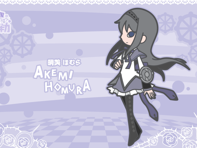 Акеми Хомура из аниме Девочка-волшебница Мадока