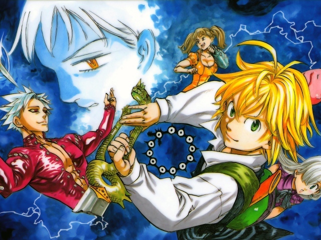 Персонажи аниме Nanatsu no Taizai