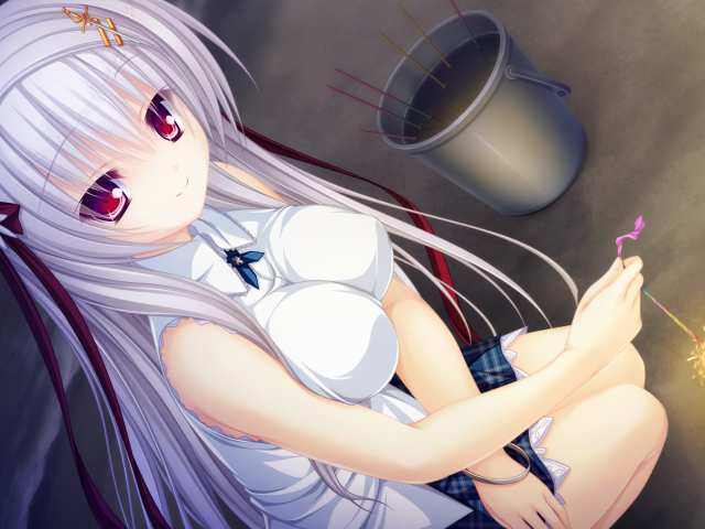 Девушка аниме Justy x Nasty