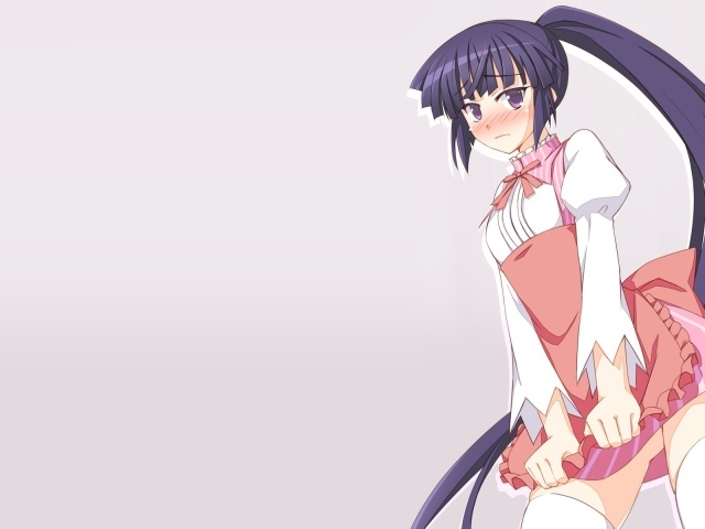 Девушка аниме Лог Горизонт