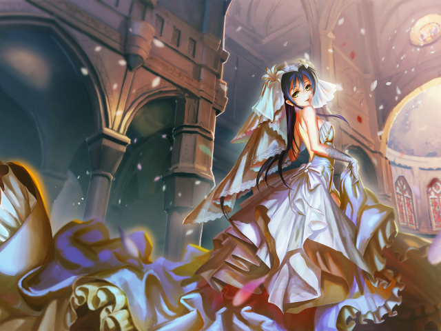 Невеста в церкви, аниме Love Live