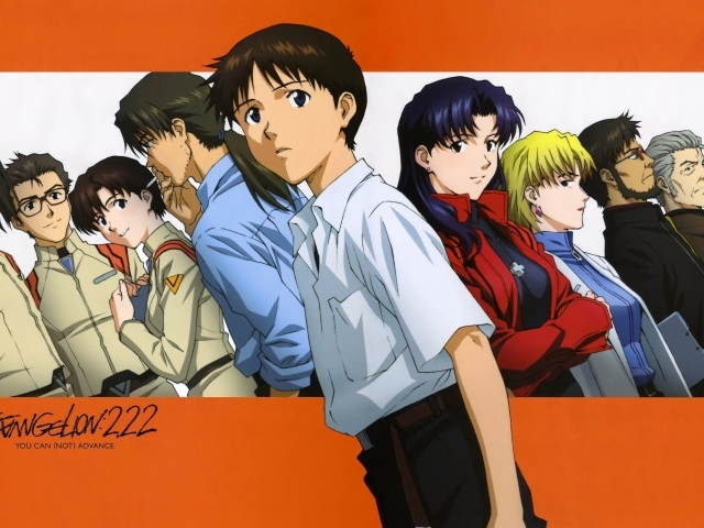 Персонажи аниме Evangelion 222