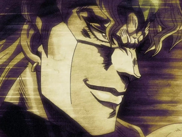 Дио из аниме Приключения Джоджо