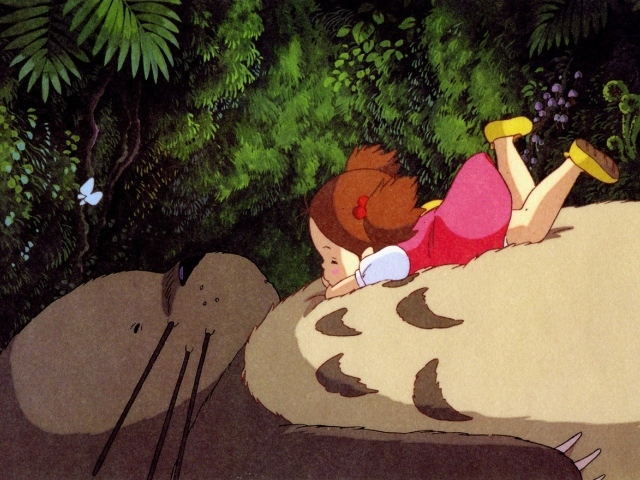 Девочка в аниме Ходячий замок