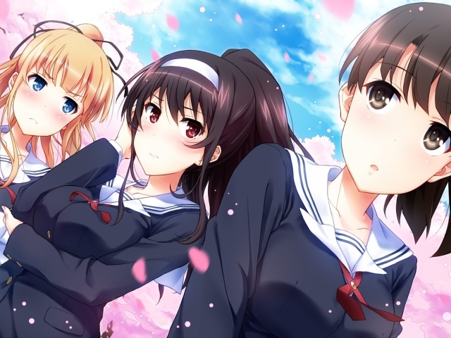 Девочки школьницы из аниме Как создать скучную героиню