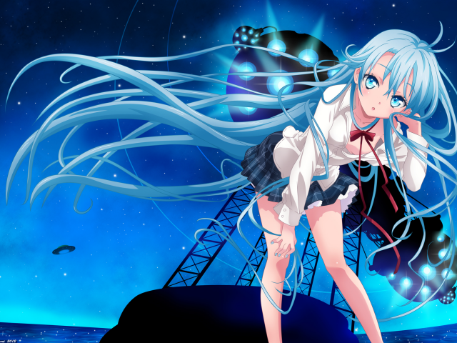 Японское аниме Моя кузина - инопланетянка