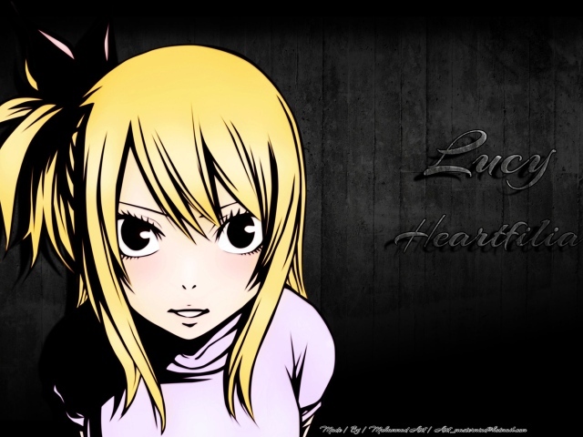 Люси из аниме Сказка о хвосте феи