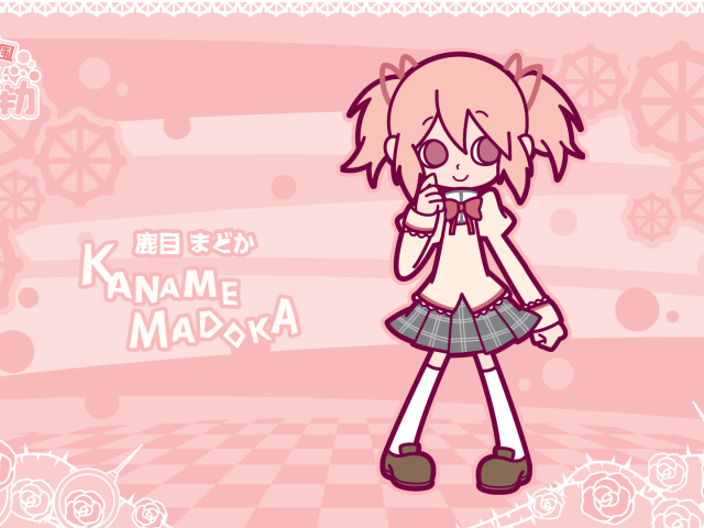 Канаме Мадока из аниме Девочка-волшебница Мадока