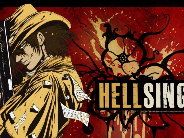 Манга аниме Hellsing
