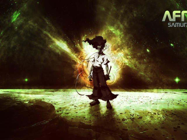 Манга аниме Афросамурай