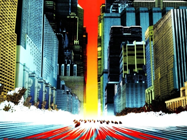 Новый Токио в аниме Акира