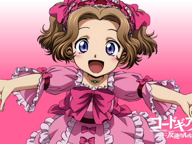 Розовая малышка из аниме Code Geass