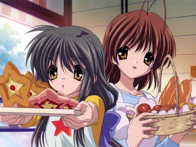 Угощение в аниме Кланнад