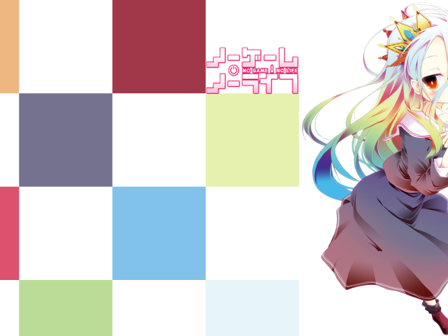 Девушка в аниме Игра на выживание