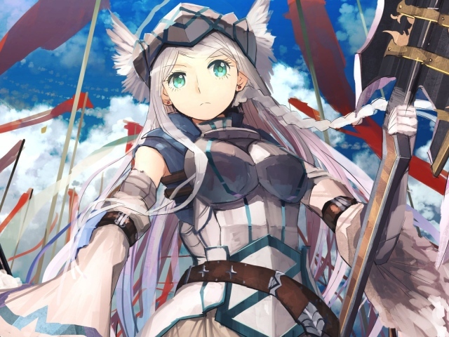 Девушка воин из аниме Лог Горизонт