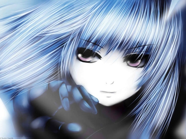 Работа аниме художника Coffee-Kizoku