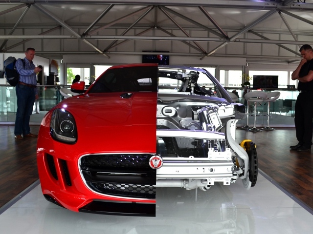 Начинка автомобиля Jaguar