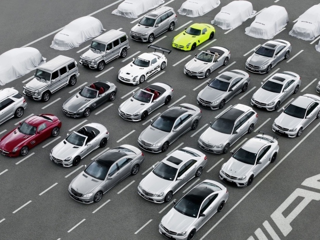 Выставка автомобилей Mercedes-Benz S Class