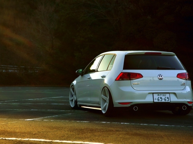 Семейный автомобиль Volkswagen golf 7