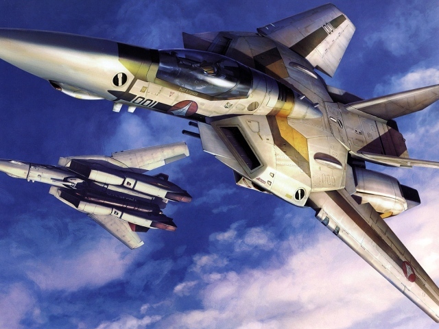 Пилоты истребителей показывают высший пилотаж