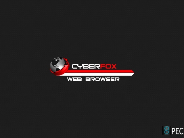 Браузер Cyberfox, красный на сером фоне
