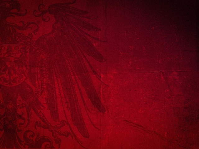 Герб орел на красном фоне