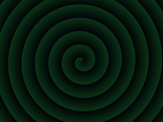 Зеленая спираль, фон