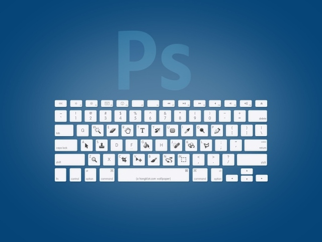 Клавиатура Адоб Фотошоп