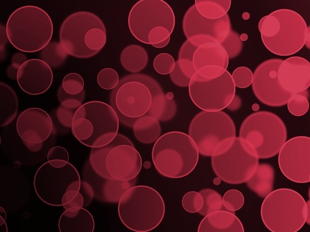 Розовые блики на красном фоне