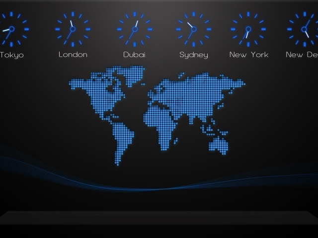 Часовые пояса и время в разных городах