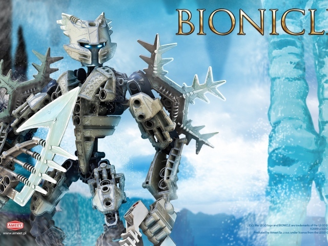 Лего Bionicle на льду