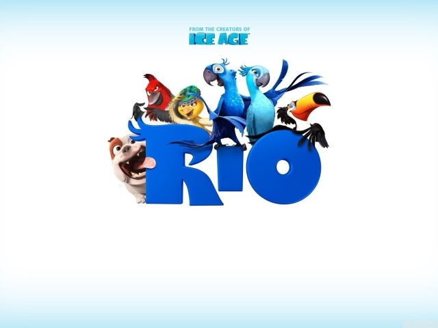 Постер мультфильма Рио