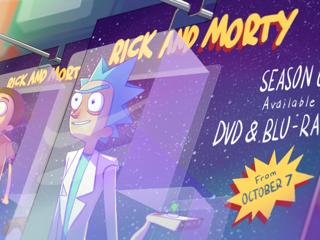 Кадр из мультфильма Рик и Морти