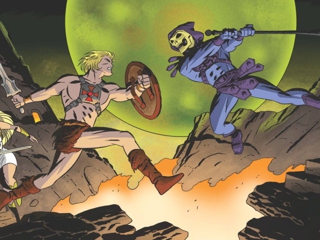 Сражение в мультфильме Хи-Мен и властелины вселенной