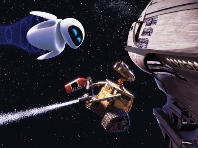 WALL·E в открытом космосе