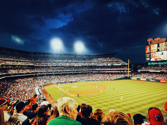 Стадион для бейсбола в Филадельфии