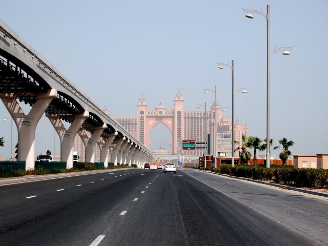 Шоссе в Дубаи