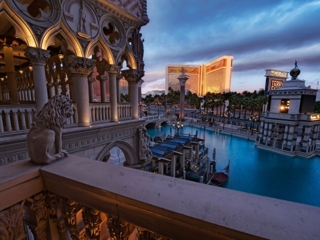 Маленькая Венеция в Лас-Вегасе