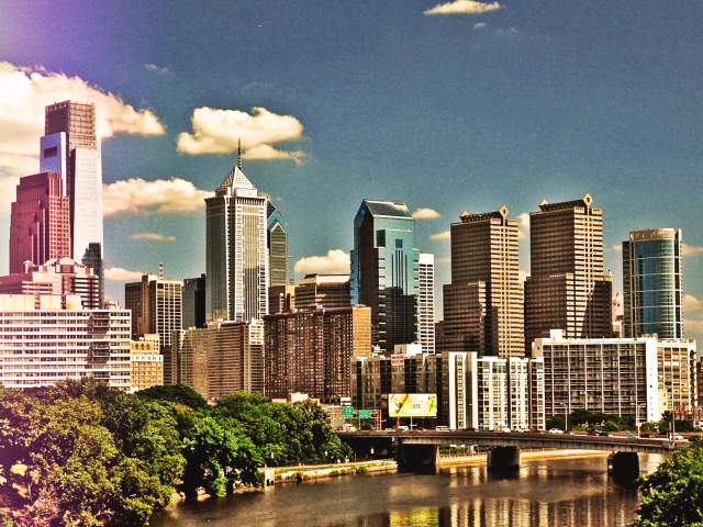 Небоскребы города Филадельфия